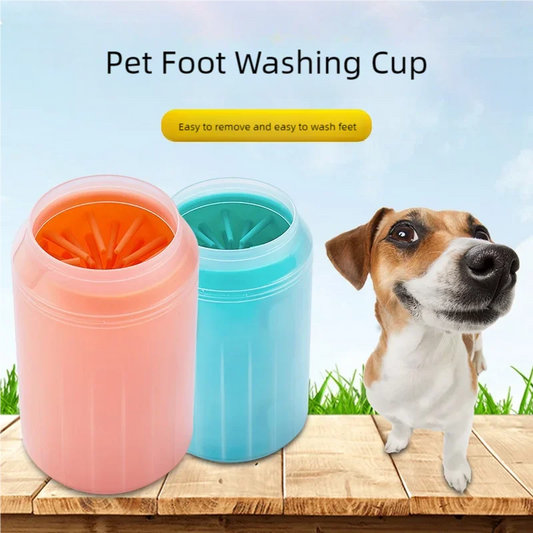 Soft Silicon Paw Cleaner Cup
