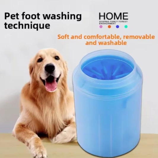Soft Silicon Paw Cleaner Cup