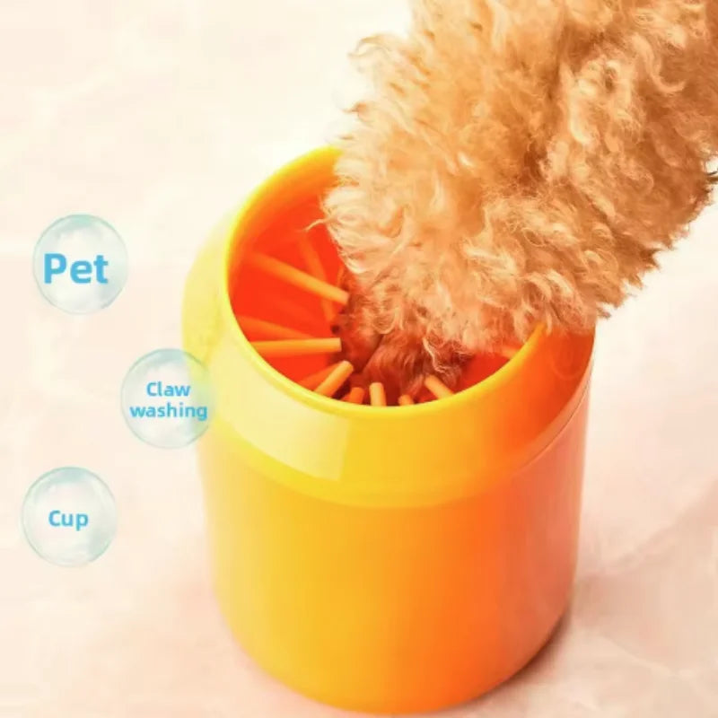 Soft Silicon Paw Cleaner Cup